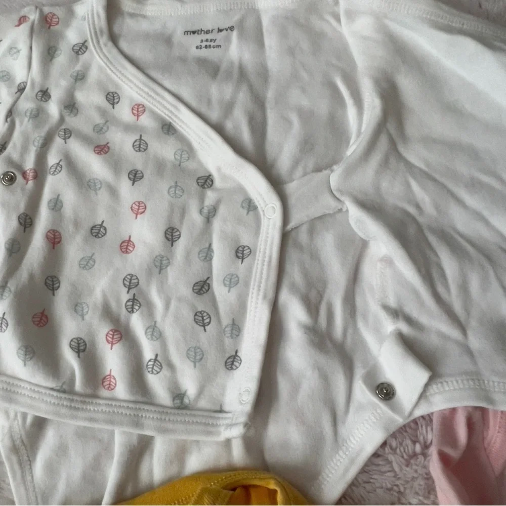 Bundle of 4 Piece Baby Girl 3-6 months Bodysuit
